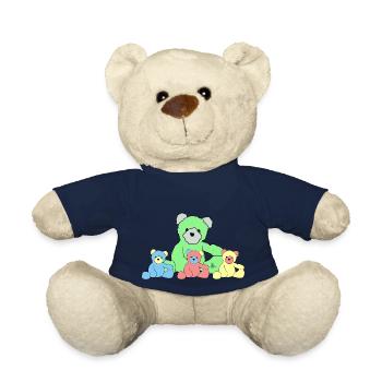 Teddy - Teddy Bear - french navy - Front