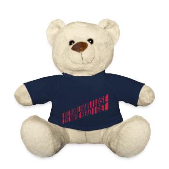 I get more head - Teddy Bear - french navy - Front