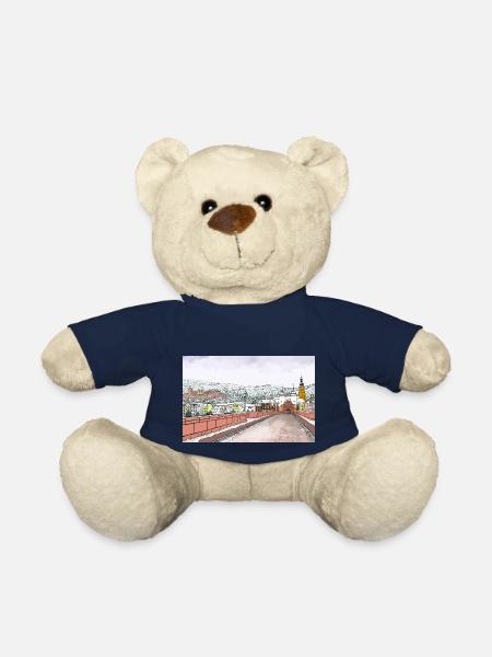 Heidelberg am Neckar, Allemagne - Nounours - bleu marine