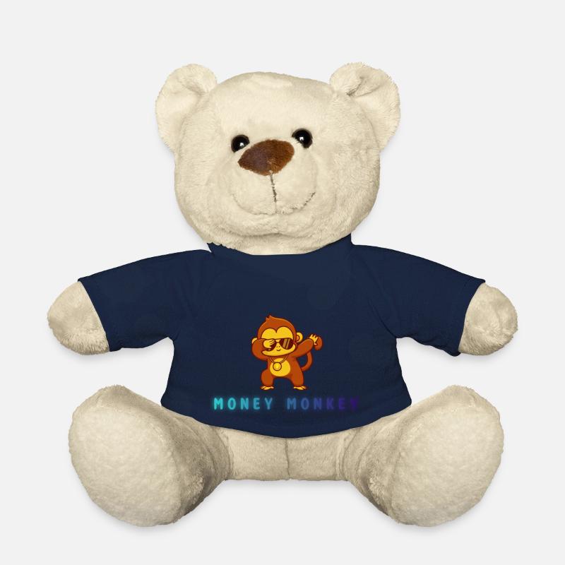 Money Monkey - Teddy - French Navy