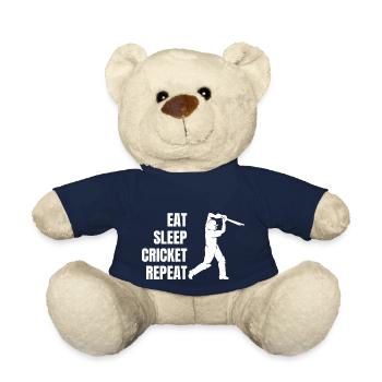 Cricket team Cricket cricket team - Teddy Bear - french navy - Front