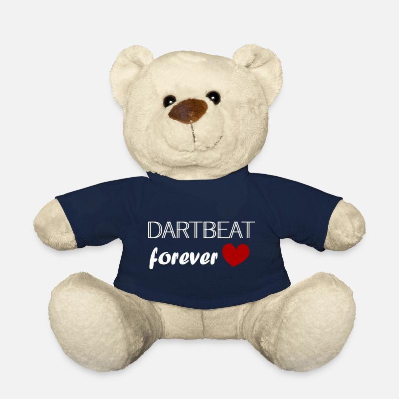My heart beats for darts - Teddy Bear - french navy
