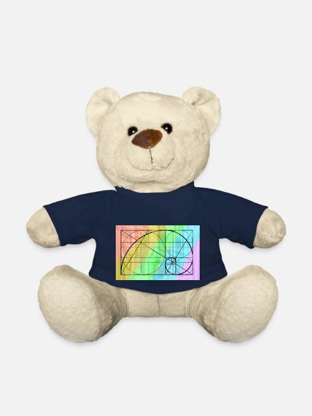 Golden ratio - Teddy Bear - french navy
