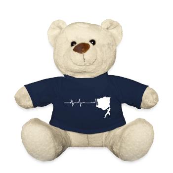 Climber on a Heartbeat Trail - Teddy Bear - french navy - Front