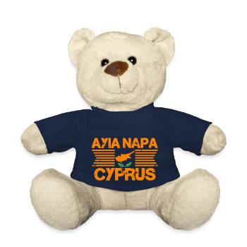 Cyprus - Cyprus Flag - Teddy Bear - french navy - Front