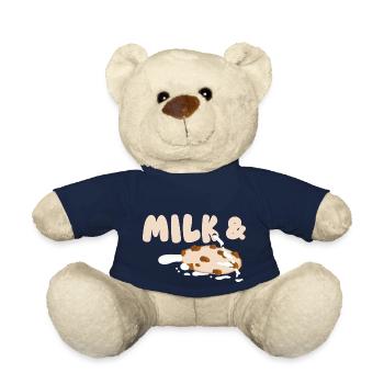 Milch und Kekse - Teddy - French Navy - Vorne