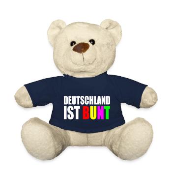 Deutschland ist bunt - Teddy - French Navy - Vorne