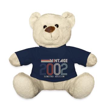 Jahrgang 2002 Jubiläumsgeschenk - Jahrgang 2002 - Teddy - French Navy - Vorne