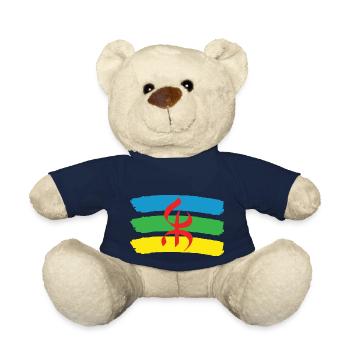 AMAZIGH BERBER YIFINAGH FLAGGE - Teddy - French Navy - Vorne