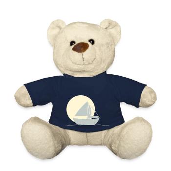 Boat sailing - Teddy Bear - french navy - Front