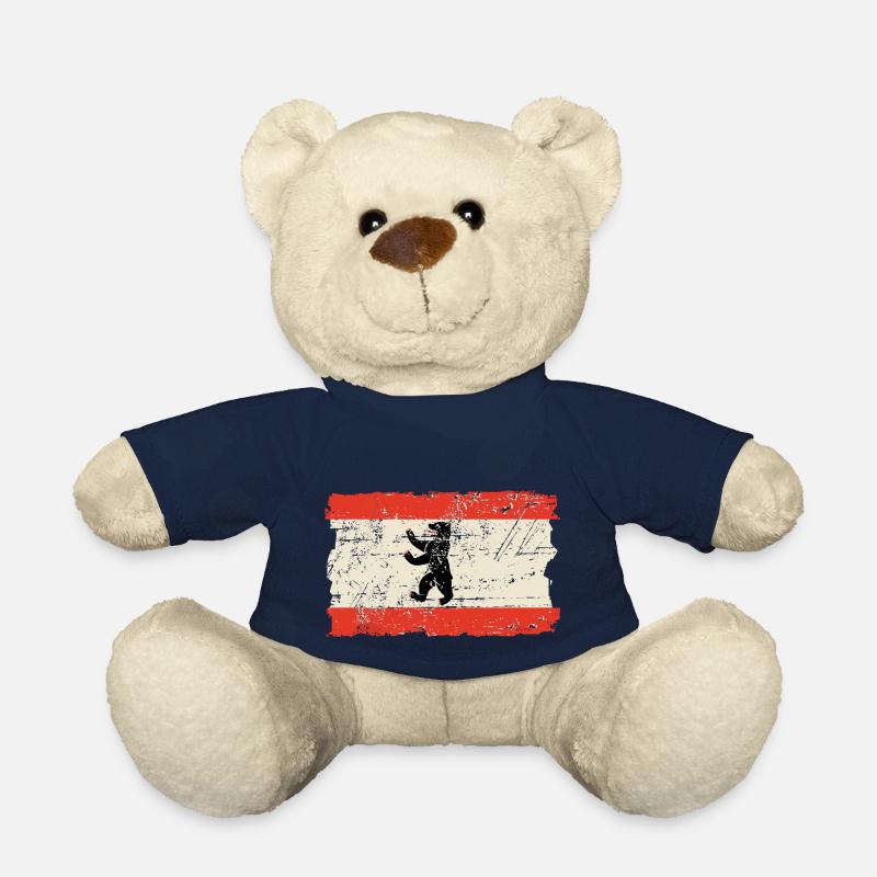 Berlin Vintage Flag - Teddy - French Navy