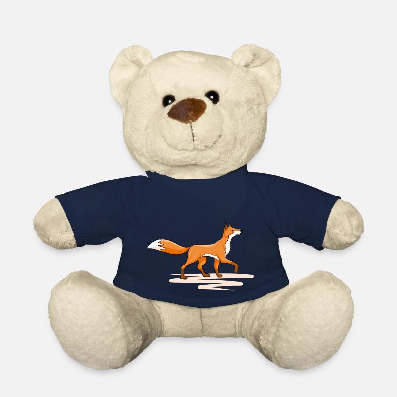 Renard - Nounours - bleu marine