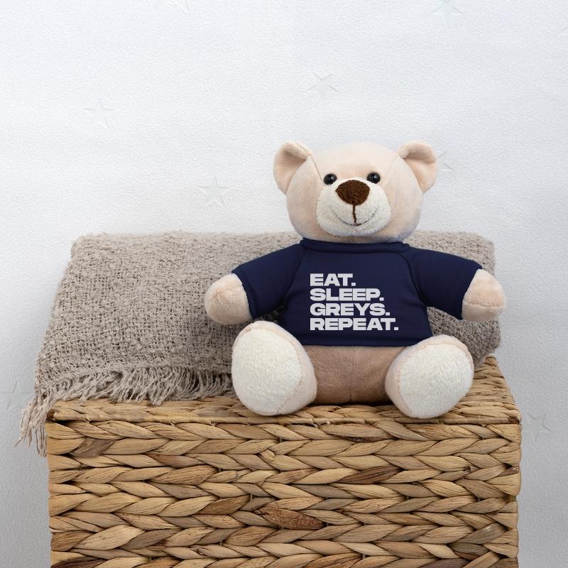 Eat Sleep Greys Répéter Nounours