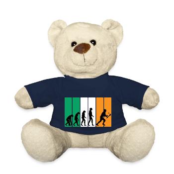 The Evolution of Hurling - Teddy Bear - french navy - Front