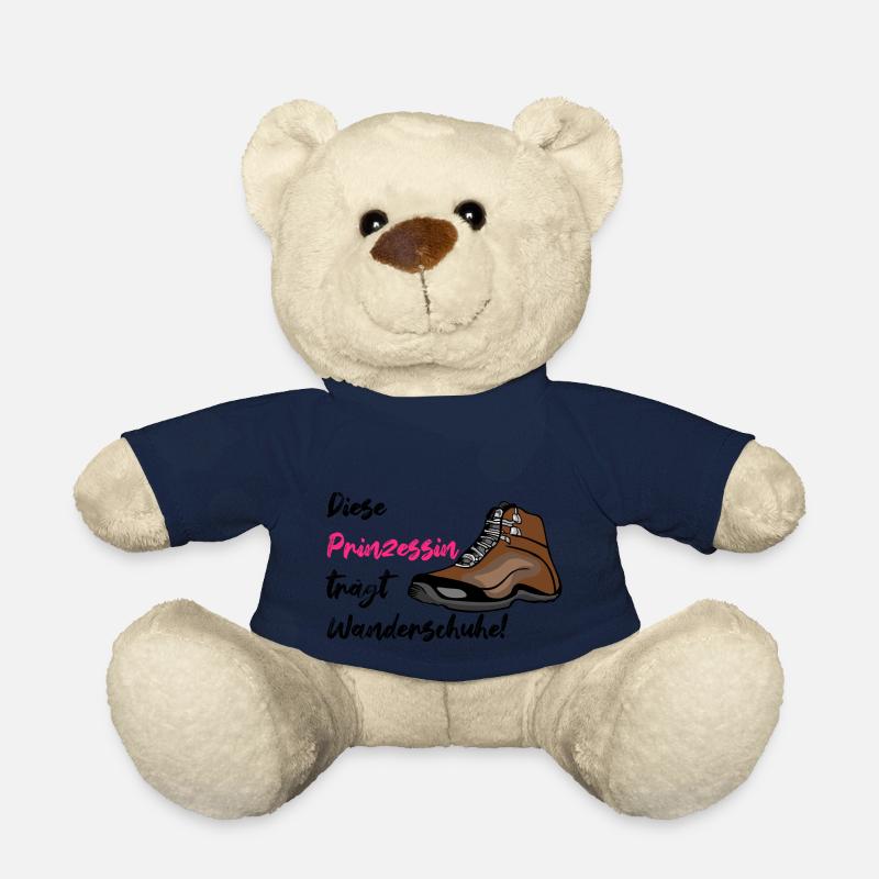 Prinzessin trägt Wanderschuhe, Wandern, Hiking - Teddy - French Navy