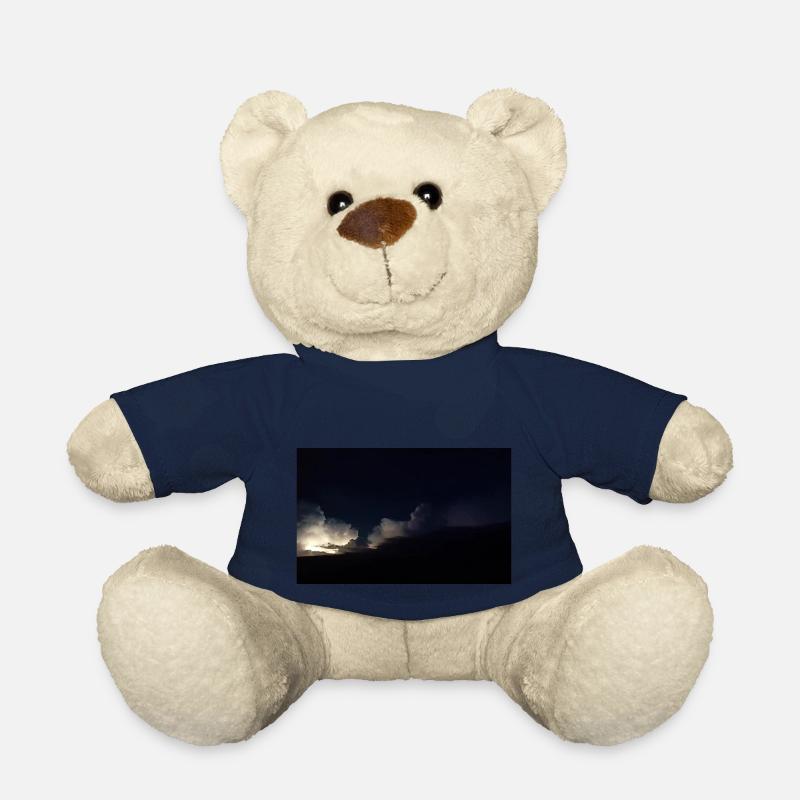 Orages la nuit - Nounours - bleu marine