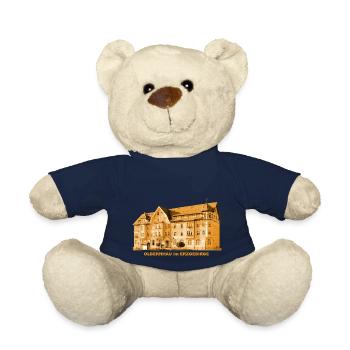 Hôtel de ville d'Olbernhau Monts Métallifères Saxe - Nounours - bleu marine - Devant