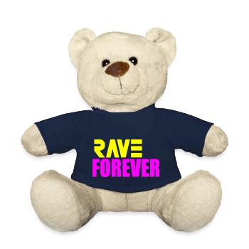 Rave forever - Teddy Bear - french navy - Front