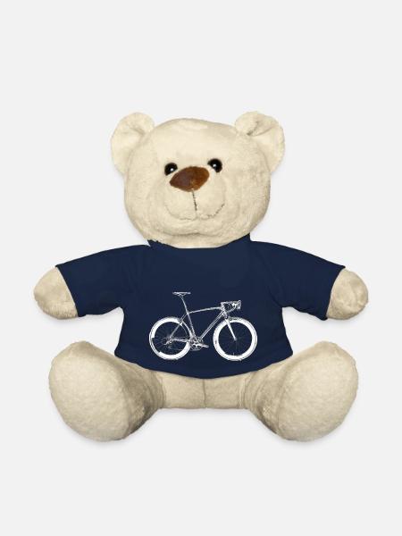 velo - Nounours - bleu marine