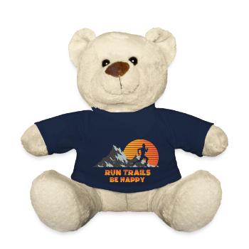 Trail Run Ultra Running Mountain Trekking Running - Teddy Bear - french navy - Front