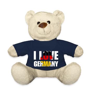 i love Germany - Teddy - French Navy - Vorne