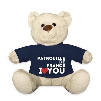 Patrouille de France i love you - Teddy Bear - french navy - Front