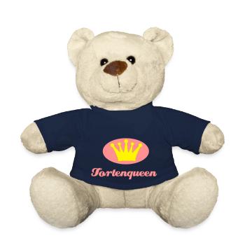 baking - cake queen - Teddy Bear - french navy - Front