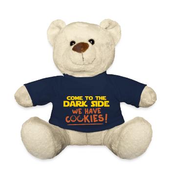COME TO THE DARK SIDE WE HAVE COOKIES - Teddy Bear - french navy - Front