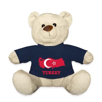 turkey - Teddy Bear - french navy - Front