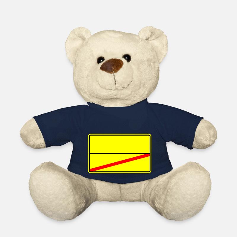 Ortsschild Vorlage - Teddy - French Navy