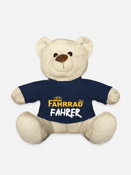 Fahrradfahrer - Teddy - French Navy