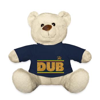 Dub auf Holz - Teddy - French Navy - Vorne