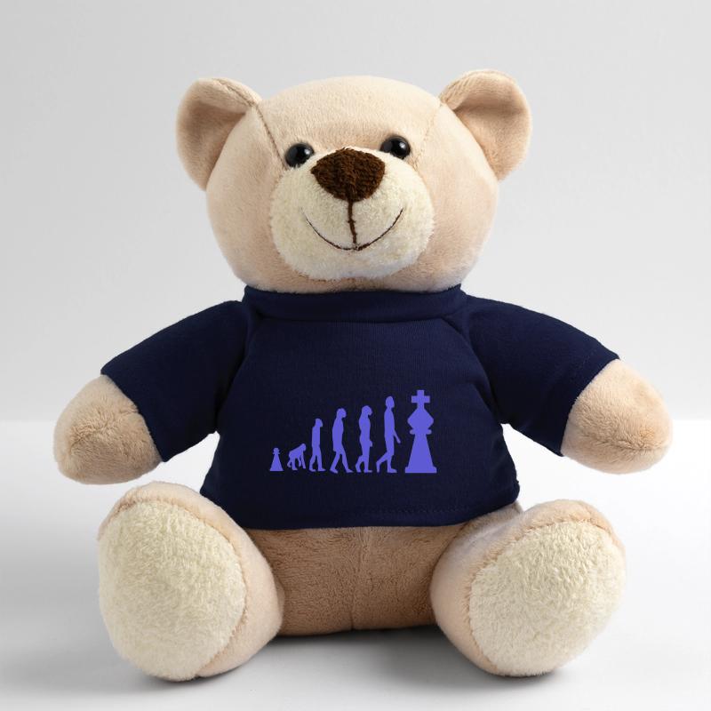 Chess Evolution Chess Funny Teddy Bear