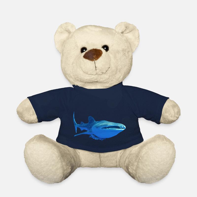 requin baleine4k - Nounours - bleu marine