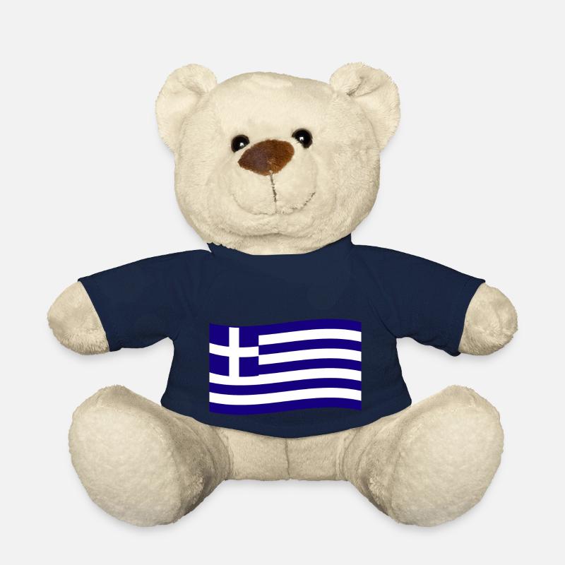 Griechenland Flagge Greece Fahne Hellas Hellenisch - Teddy - French Navy