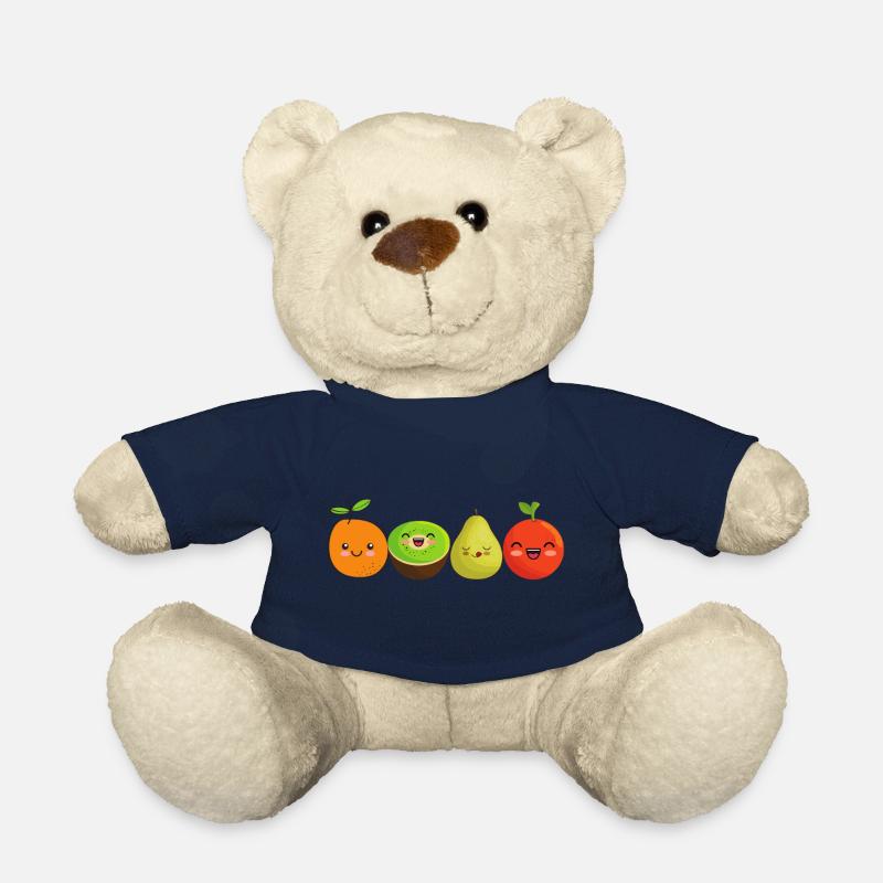Lustiges Obst in einer Reihe - Teddy - French Navy