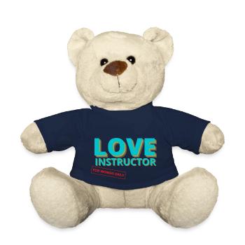 Love instructor for women only - Nounours - bleu marine - Devant