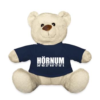 Hörnum coordinates - Teddy Bear - french navy - Front