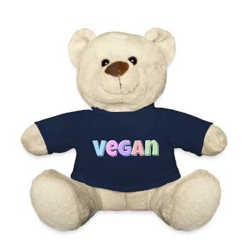 Veganes Pastell - Teddy - French Navy - Vorne