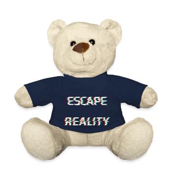 Échapper à la réalité Cyber Problème dystopique futuriste - Nounours - bleu marine - Devant