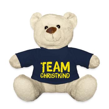 TEAM CHRISTKIND. Weihnachten Merry Christmas X-Mas - Teddy - French Navy - Vorne
