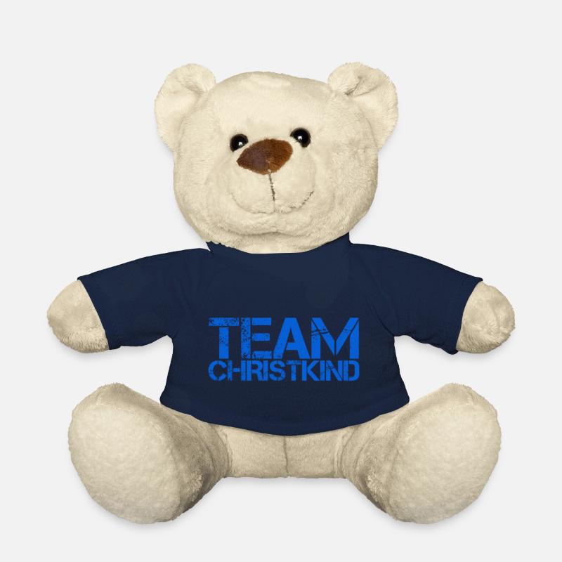 TEAM CHRISTKIND. Weihnachten Merry Christmas X-Mas - Teddy - French Navy