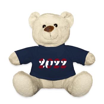 Nationalmannschaft Dänemark Fußball Weltmeister - Teddy - French Navy - Vorne