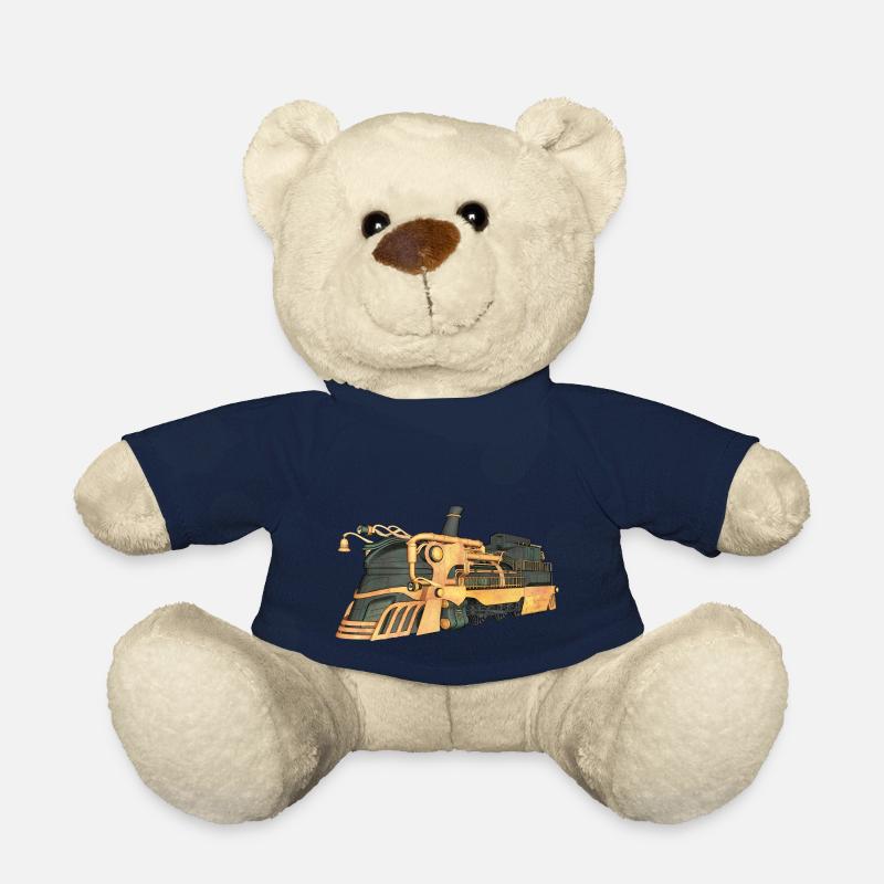 Steampunk Dampflokomotive - Teddy - French Navy