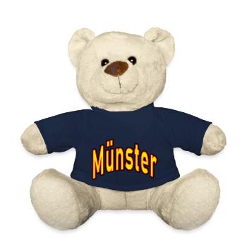 Minster - Teddy Bear - french navy - Front