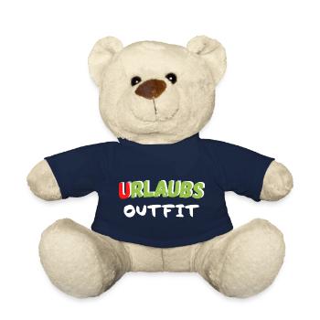 Urlaubs Outfit - Teddy - French Navy - Vorne