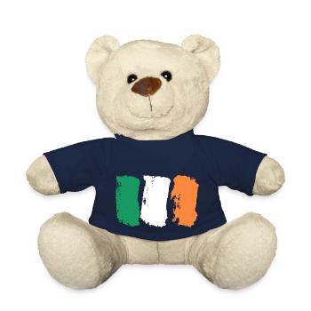 Irische Flagge / Republik Irland Nationalflagge - Teddy - French Navy - Vorne