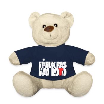 J peux pas j ai Loto - Nounours - bleu marine - Devant