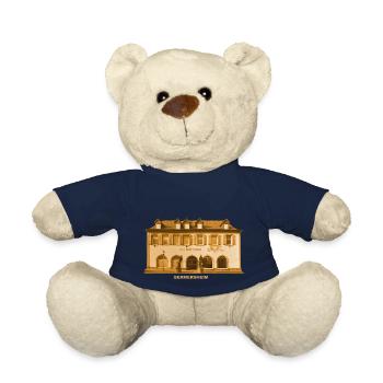 Mairie de Germersheim Rhin Rhénanie-Palatinat - Nounours - bleu marine - Devant