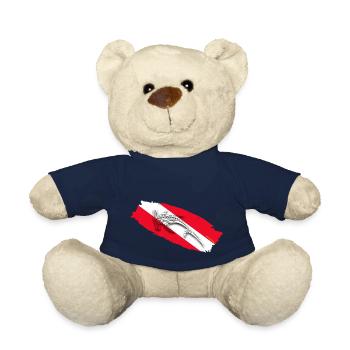 Shark Diving - Teddy Bear - french navy - Front